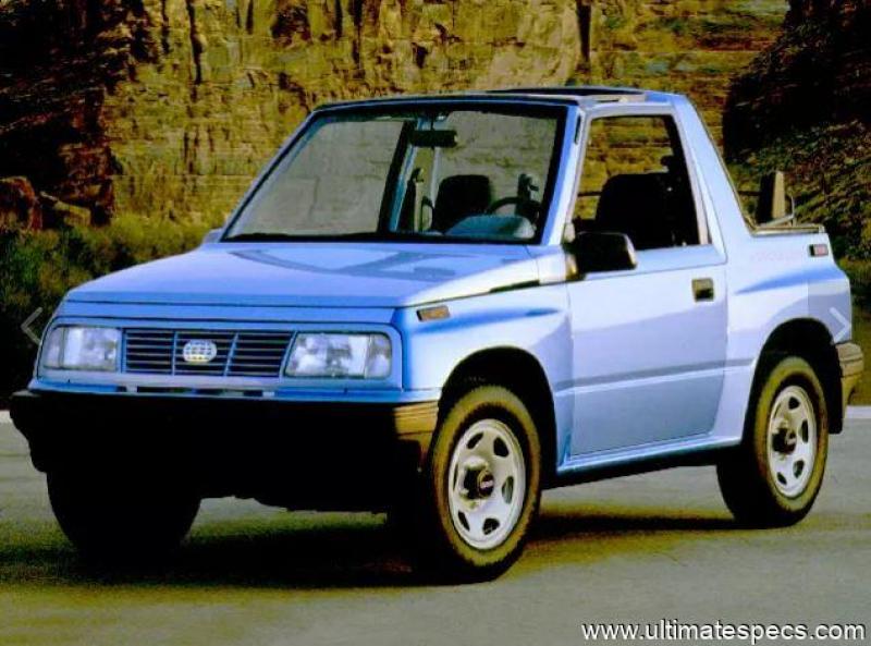 Geo Tracker 1993 Convertible image