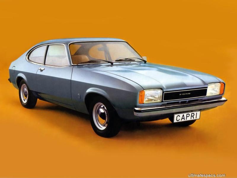 Specs for all Ford Capri Mk II versions