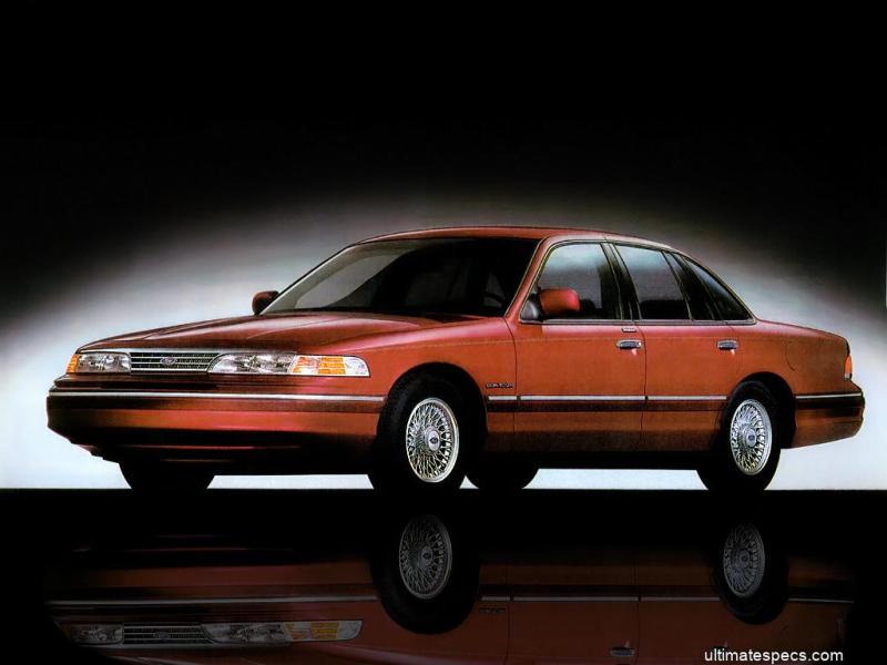 Ford Crown Victoria Lx 1993 - Технические характеристики, расход топлива