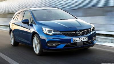 Opel Astra Sports Tourer 1 2 Turbo 130hp Technical Specs Dimensions