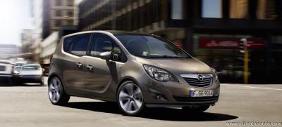 Opel Meriva A 1.6 specs, dimensions