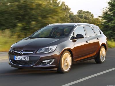 Opel Astra J 1.4 100HP Enjoy specs, dimensions