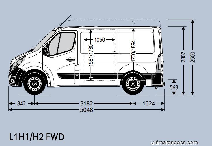 Opel Movano B 2010 L1H1 Van