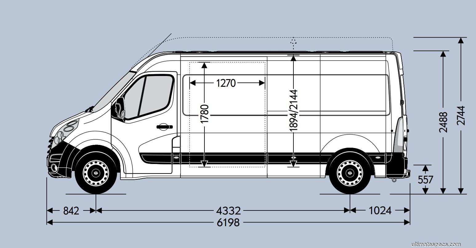 Opel Movano B 2010 L3H3 Van FWD