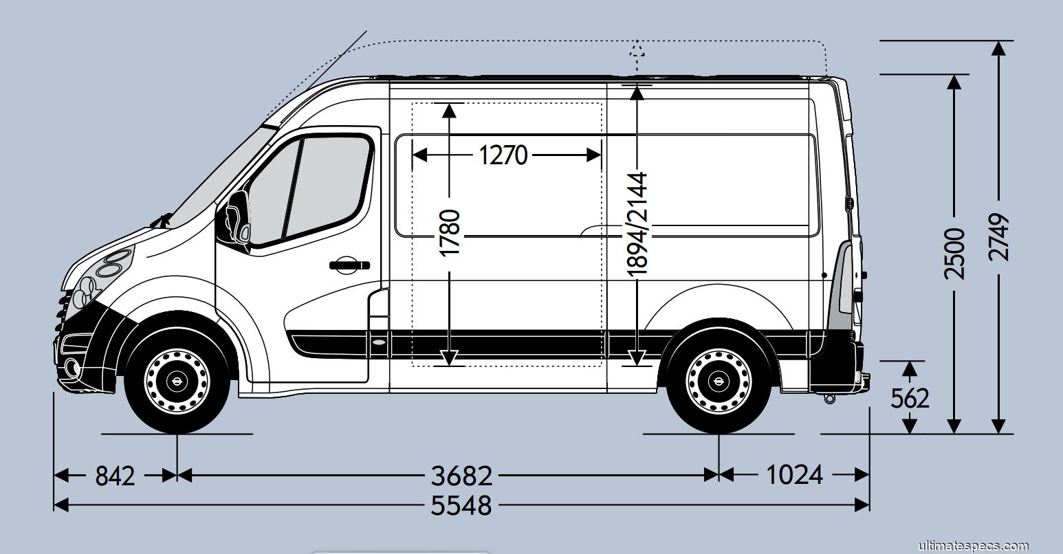 Opel Movano B 2010 L2H3 Van