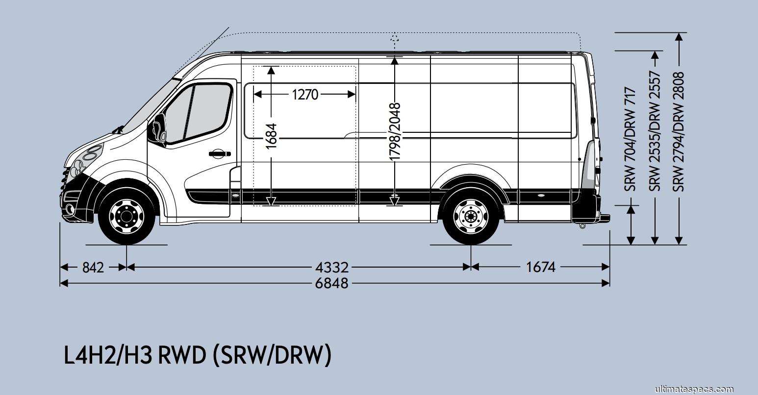 Opel Movano B 2010 L4H3 Van RWD