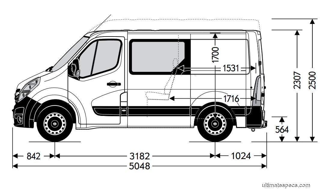 Opel Movano B 2020 L1H1 Double-Cab Van