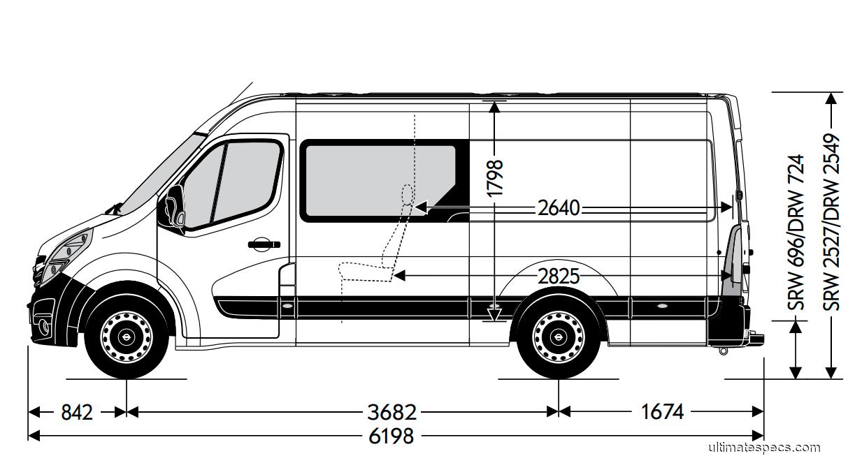 Opel Movano B 2020 L3H2 Double-Cab Van RWD