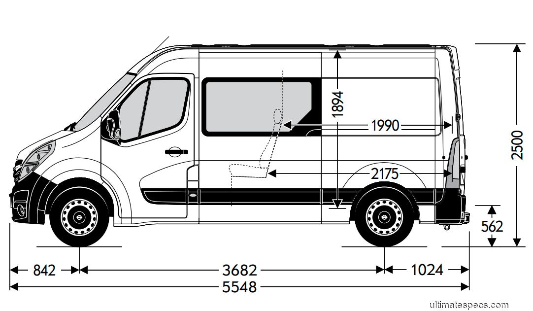 Opel Movano B 2020 L2H2 Double-Cab Van