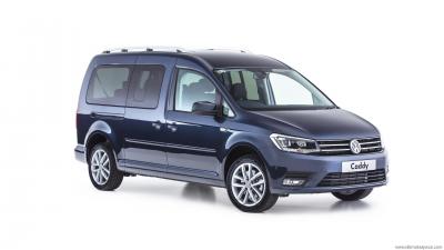 vw caddy life 5 seater