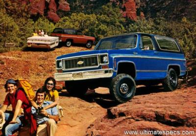 Chevrolet Blazer 1973 350 2-bbl 4WD V8 Hydra-Matic (1973)