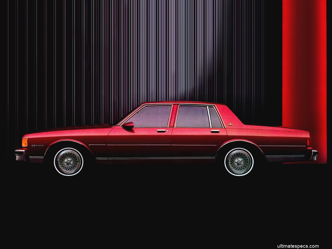 Chevrolet Caprice 3 Sedan 1986