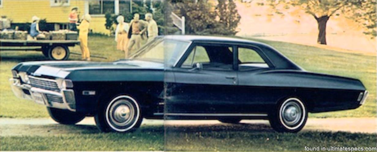 Chevrolet Bel Air 6th Gen 2 Door Sedan 1968