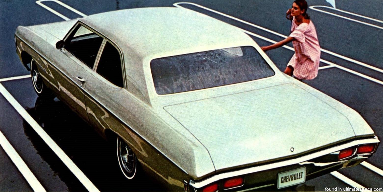 Chevrolet Bel Air 6th Gen 2 Door Sedan 1969