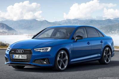 Specs for all Audi A4 (B9 2019) versions