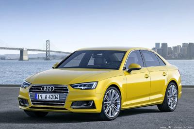 Specs for all Audi A4 (B9) versions