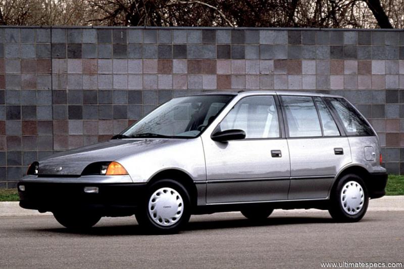 Geo Metro 1992 Hatchback Sedan image