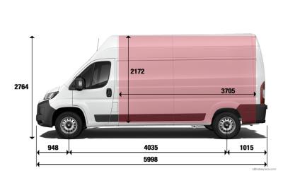 Fiat Ducato L3H3 2024 Maxi 35 180 Multijet3 Auto (2023)