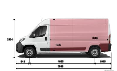 Fiat Ducato L3H2 2024 Maxi 40 180 Multijet3  (2023)