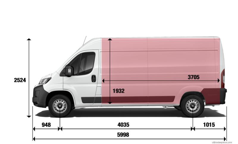 2024 Fiat Ducato L3H2 2024 e-Ducato 42 110 kWh Технические ...