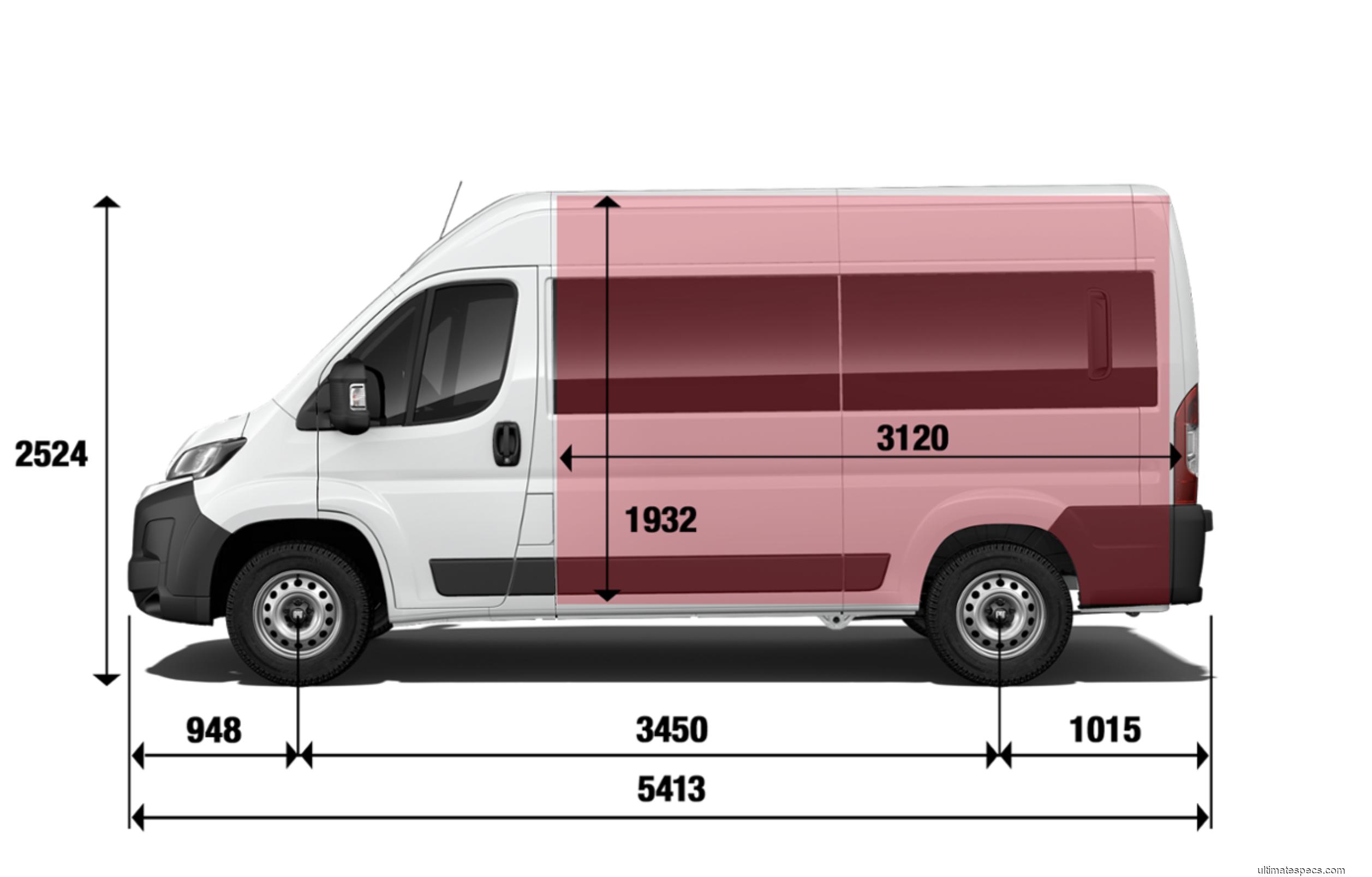 Fiat Ducato L2H2 Glass-Windows 2024