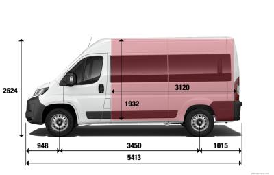 Fiat Ducato L2H2 Glass-Windows 2024 35 180 Multijet3 Auto (2023)