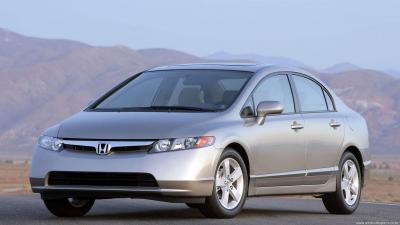 Honda Civic VIII (US Market) Sedan 1.8GL Ficha Tecnica, consumo y  dimensiones