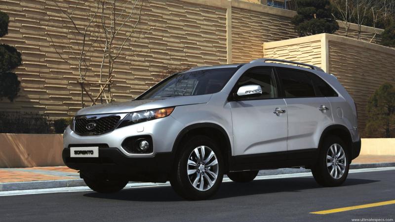 Kia Sorento 2 2.2 CRDi Active 4x4 197HP Specs, Performance, Comparisons