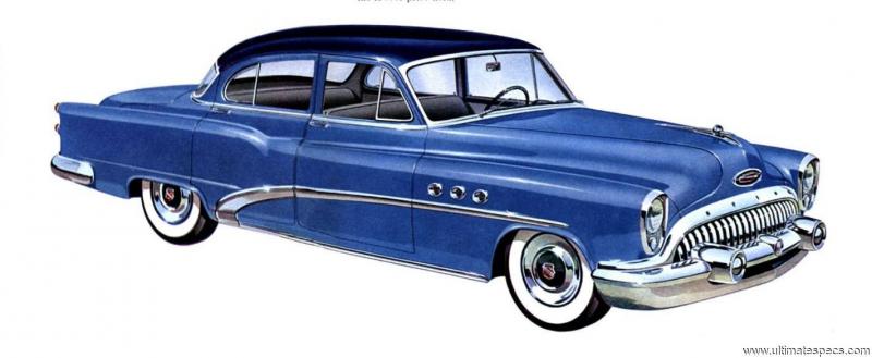 Buick Special Tourback Sedan 1953 Model 41D Specs, Performance, Comparisons