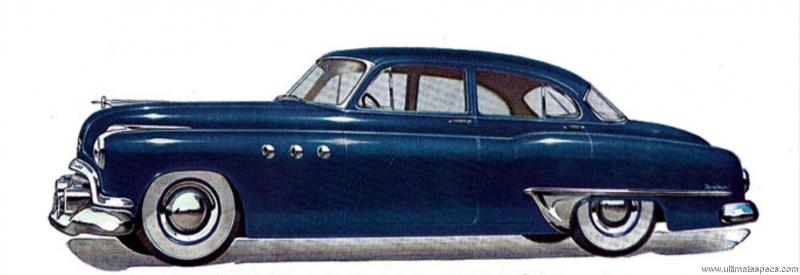 1951 Buick Special Tourback Sedan 1951 Model 41 Specs, Performance ...