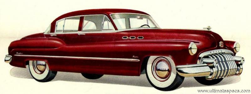 Buick Super Tourback Sedan 1950 image