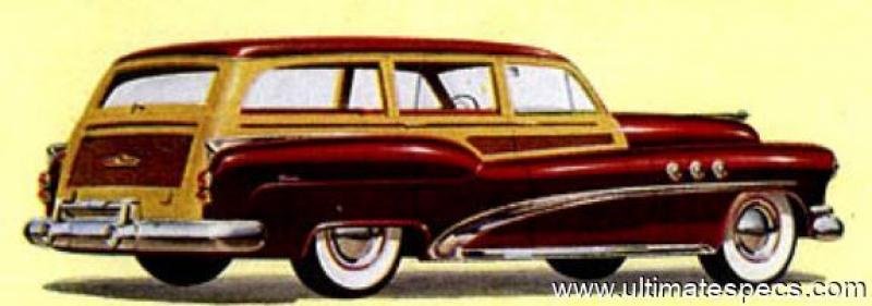 Specs for all Buick Super Estate Wagon 1952 versions