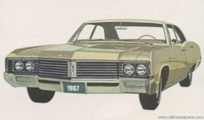 Buick LeSabre 4-Door Sedan 1967 340-2 V8 (1966)