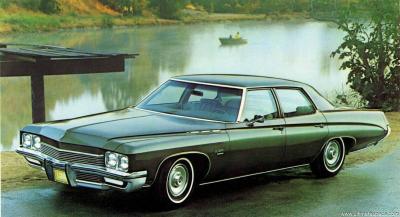 Buick LeSabre 4-Door Sedan 1972 Custom 455-4 V8 Twin-exhaust Auto (1971)