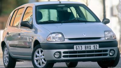 Renault Clio 2 Phase 1 5 Doors 1.9 D RN specs, dimensions