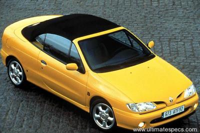 Renault Megane 1 Phase 1 Cabriolet 1.6e (1997)