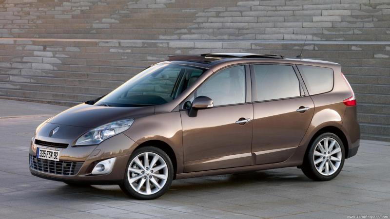 Specs For All Renault Grand Scenic Phase Versions