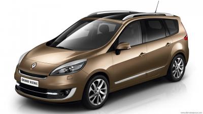 Specs for all Renault Grand Scenic 3 Phase 2 versions