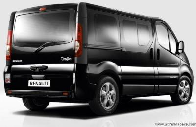 Specs for all Renault Trafic 3 Phase 2 Van versions