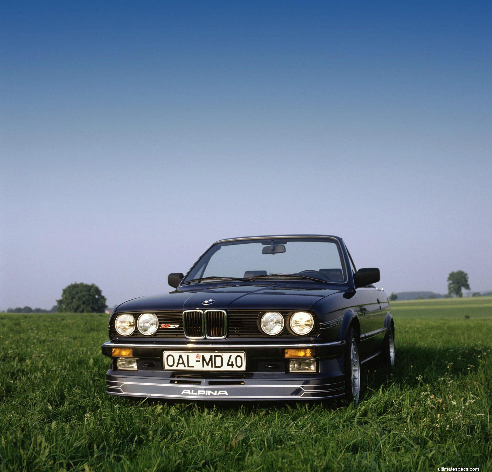 Alpina E30 3 Series Convertible