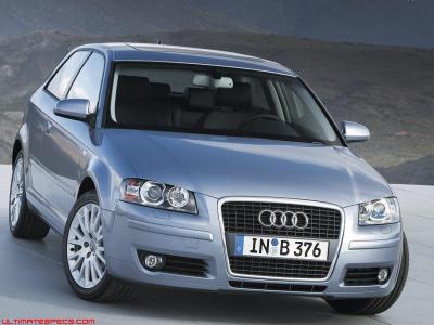 Specs for all Audi A3 (8P) versions