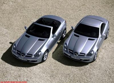 Specs for all Mercedes Benz SLK (R171) versions