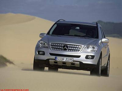 Specs for all Mercedes Benz ML Class (W164) versions