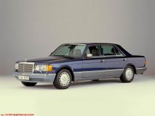 Specs for all Mercedes Benz W126 versions