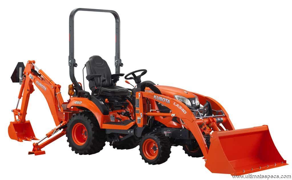 Kubota BX23S backhoe-loader picture